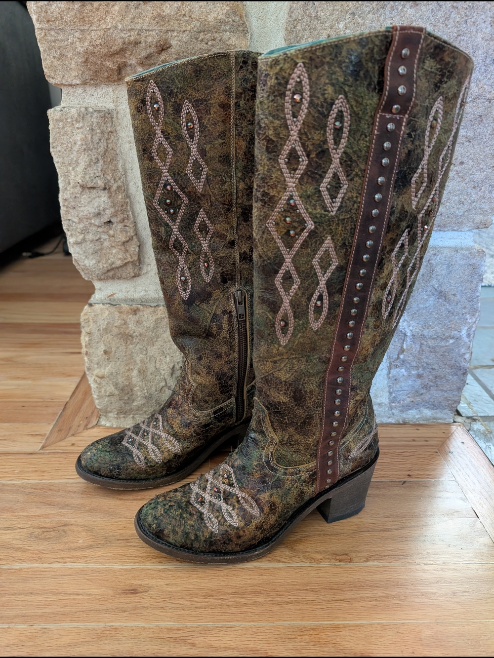 Corral Embroidered Women's Tall Western Boots Western Boho